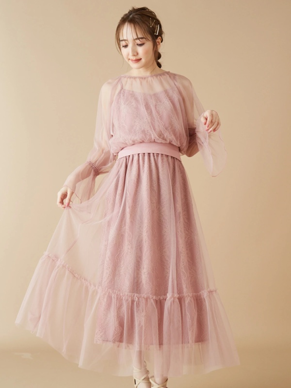 レースインナーチュールスカート スカート スカート Miia ミーア Roomy S Web Store 公式通販