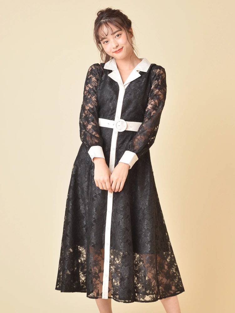 配色レースワンピース ワンピース ワンピース Miia ミーア Roomy S Web Store 公式通販 Roomy S Web Store ルーミィーズウェブストア 配色レースワンピース ワンピース ワンピース Miia ミーア Roomy S Web Store 公式通販 Roomy S Web Store ルーミィーズウェブストア