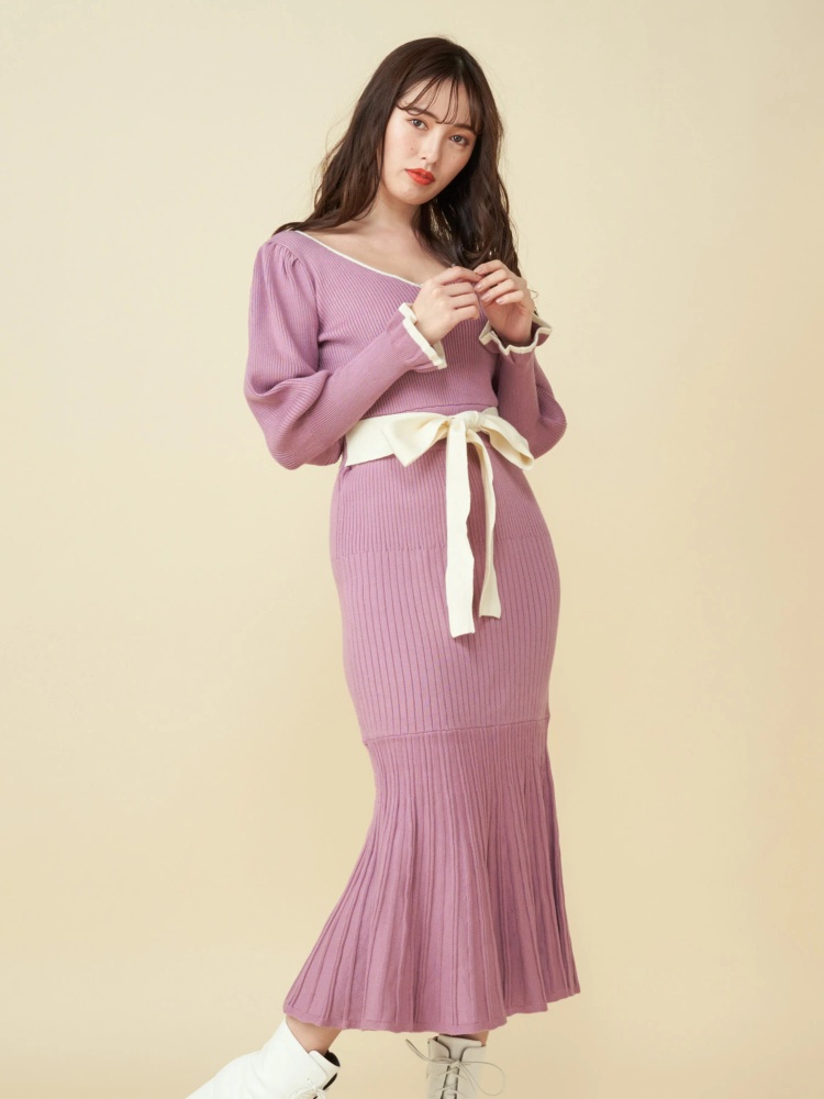 配色マーメイドニットワンピース ニットワンピース ワンピース Miia ミーア Roomy S Web Store 公式通販 Roomy S Web Store ルーミィーズウェブストア 配色マーメイドニットワンピース ニットワンピース ワンピース Miia ミーア Roomy S Web Store 公式通販 Roomy S Web Store ルーミィーズウェブストア