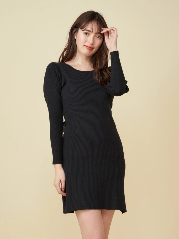 ビックリボンニットワンピース ニットワンピース ワンピース Miia ミーア Roomy S Web Store 公式通販 Roomy S Web Store ルーミィーズウェブストア