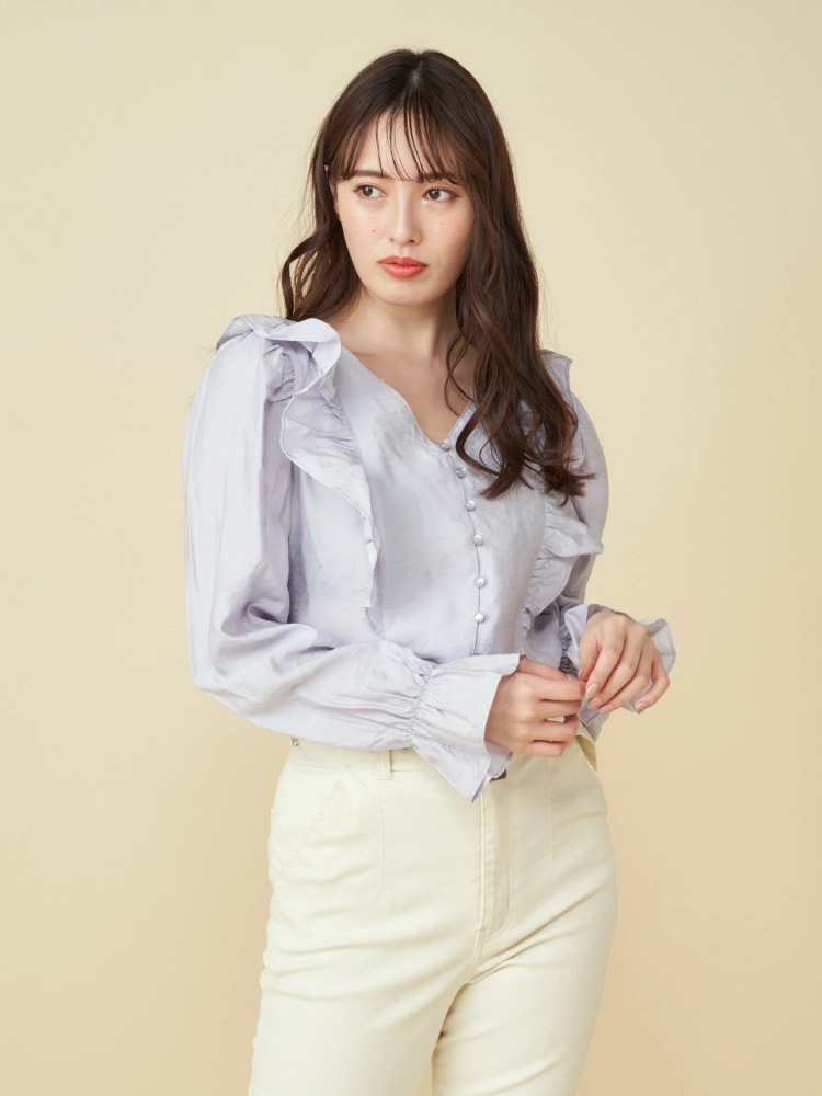 フリルブラウス シャツ ブラウス トップス Miia ミーア Roomy S Web Store 公式通販 Roomy S Web Store ルーミィーズウェブストア フリルブラウス シャツ ブラウス トップス Miia ミーア Roomy S Web Store 公式通販 Roomy S Web Store ルーミィーズウェブストア