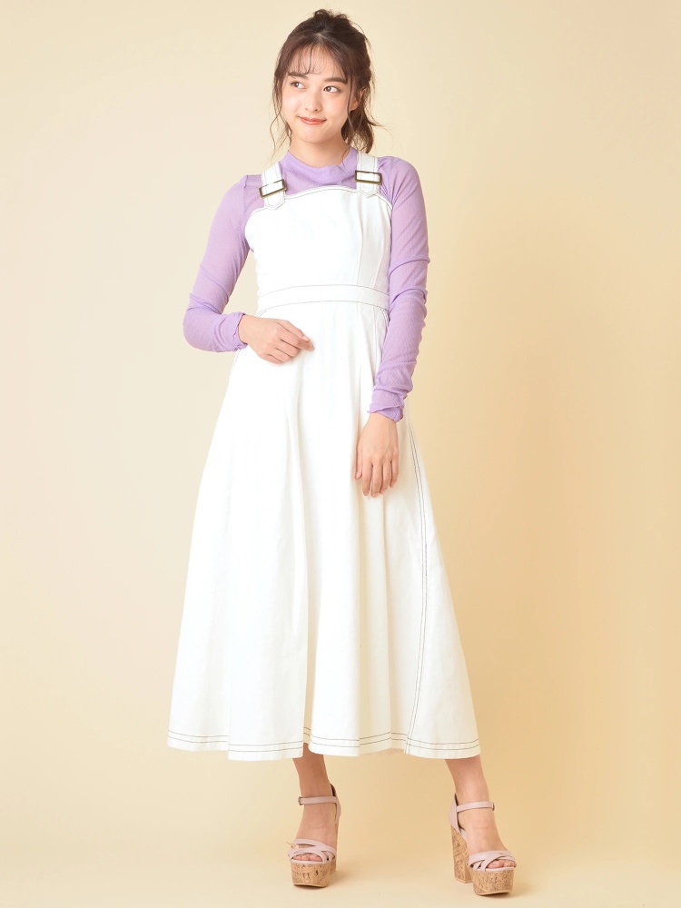 バッククロスジャンスカ ワンピース ワンピース Miia ミーア Roomy S Web Store 公式通販 Roomy S Web Store ルーミィーズウェブストア