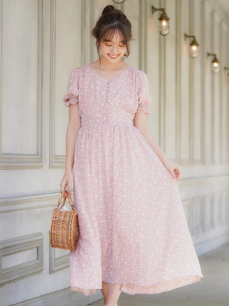 関西コレクション21 高梨優佳さん着用 パフスリーブマキシワンピース マキシワンピース ワンピース Miia ミーア Roomy S Web Store 公式通販 Roomy S Web Store ルーミィーズウェブストア