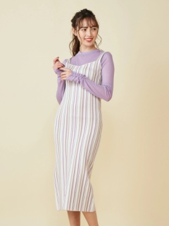 ストライプニットワンピース ワンピース ワンピース Miia ミーア Roomy S Web Store 公式通販 Roomy S Web Store ルーミィーズウェブストア
