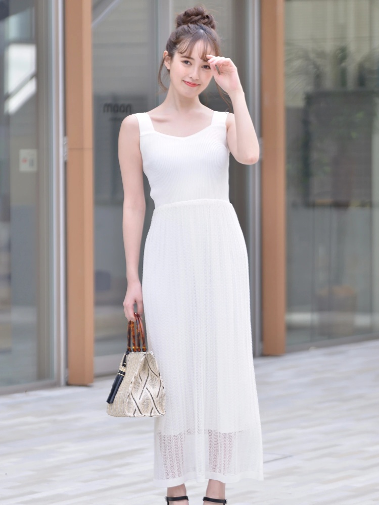 クロシェニットワンピース ニットワンピース ワンピース Miia ミーア Roomy S Web Store 公式通販 Roomy S Web Store ルーミィーズウェブストア