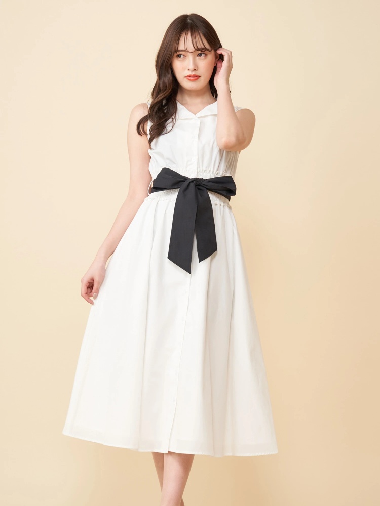 ウエストシャーリングシャツワンピース シャツワンピース ワンピース Miia ミーア Roomy S Web Store 公式通販 Roomy S Web Store ルーミィーズウェブストア