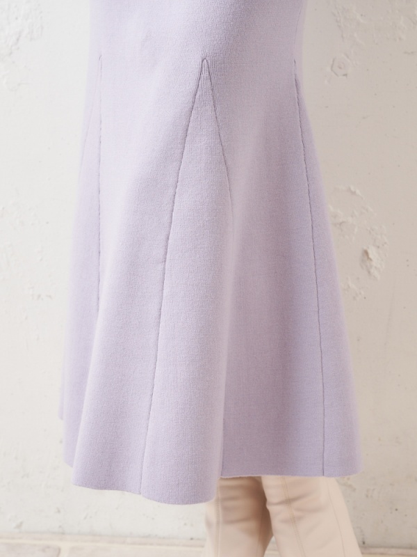 MIIA(ミーア) |リボン付ニットマーメイドスカート