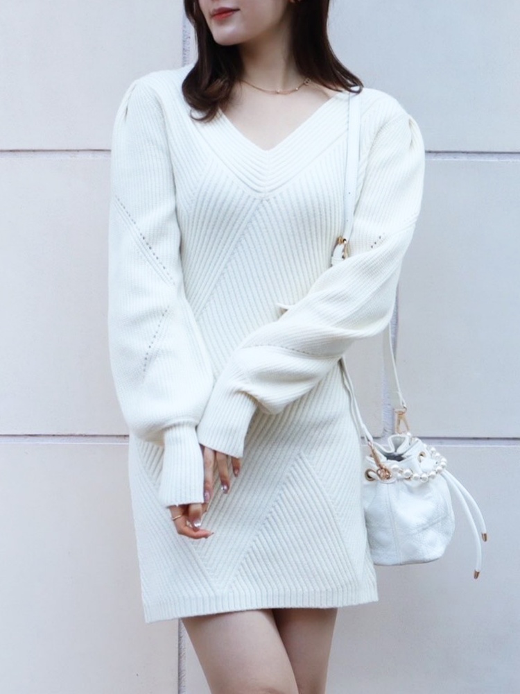 柄編みタイトミニワンピース ワンピース ワンピース Miia ミーア Roomy S Web Store 公式通販 Roomy S Web Store ルーミィーズウェブストア