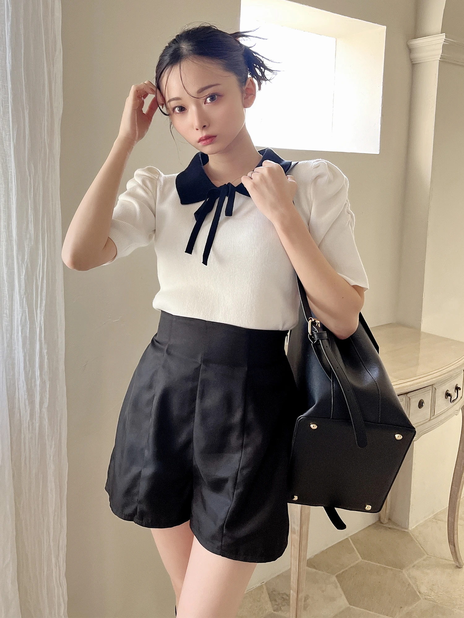 アンドマリー　2点セット　Mew frill tops ショートパンツ アンドマリー 2点セット Mew frill tops ショートパンツ - メルカリ