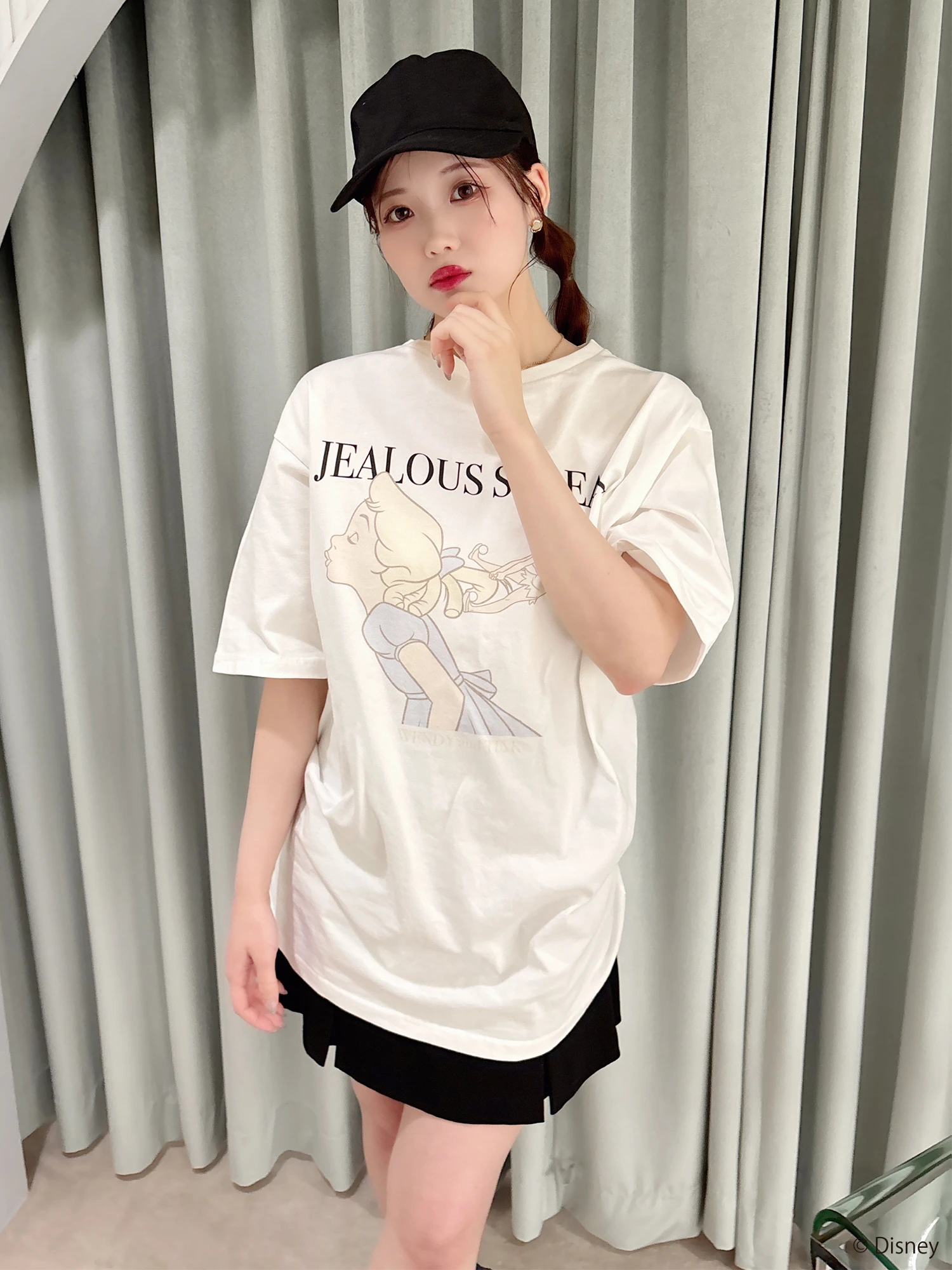 Disney/ピーター・パン】グラフィックプリントビッグTシャツ｜T