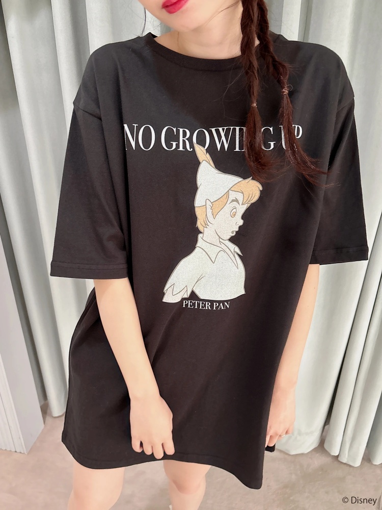 Disney/ピーター・パン】グラフィックプリントビッグTシャツ｜Tシャツ 