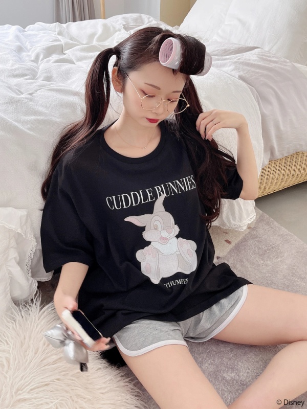MIIA(ミーア) |【Disney/バンビ】グラフィックプリントビッグTシャツ