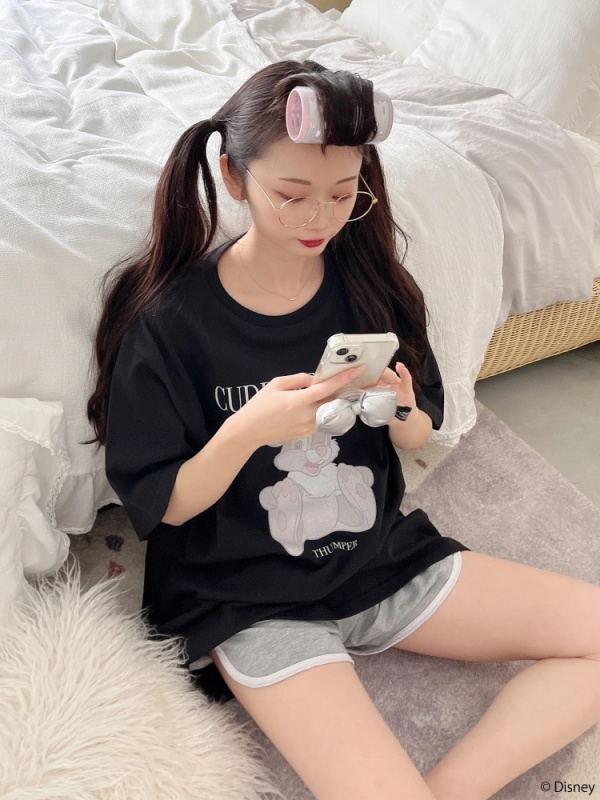 MIIA(ミーア) |【Disney/バンビ】グラフィックプリントビッグTシャツ