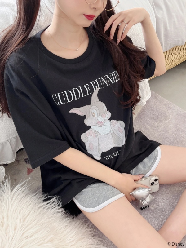 MIIA(ミーア) |【Disney/バンビ】グラフィックプリントビッグTシャツ