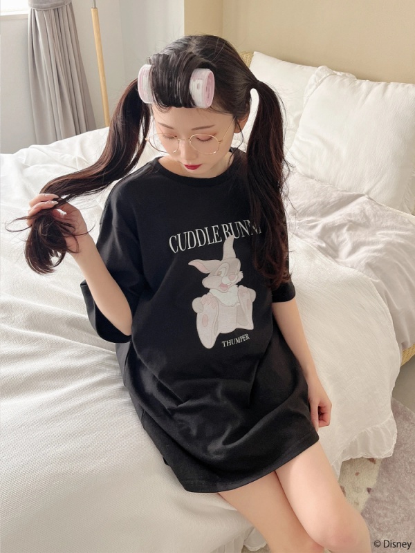 MIIA(ミーア) |【Disney/バンビ】グラフィックプリントビッグTシャツ