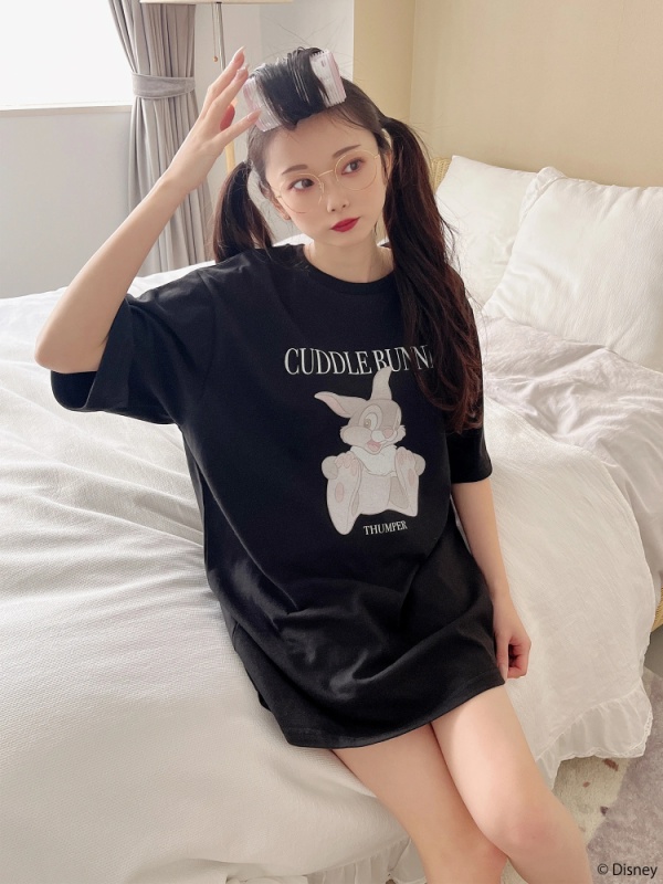 MIIA(ミーア) |【Disney/バンビ】グラフィックプリントビッグTシャツ