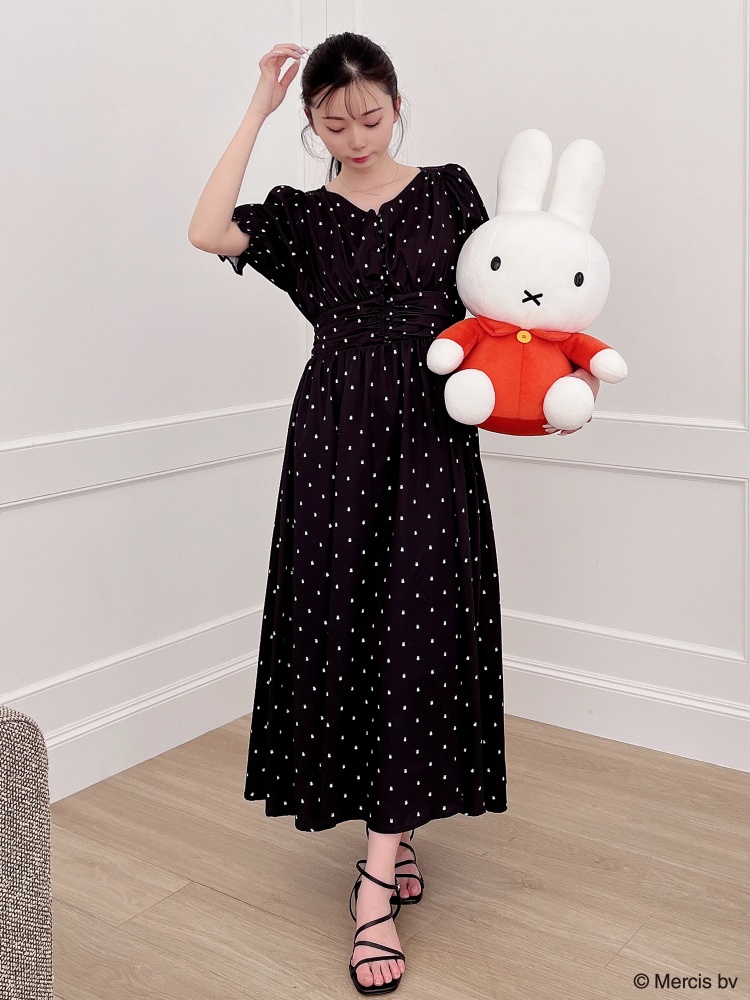 miffy 総柄フレアワンピース｜ワンピース｜ワンピース｜MIIA（ミーア  