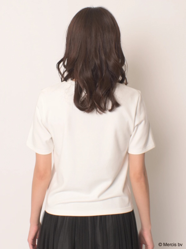 MIIA(ミーア) |miffy パールリボンTシャツ