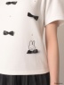MIIA(ミーア) |miffy パールリボンTシャツ