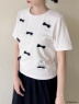 MIIA(ミーア) |miffy パールリボンTシャツ