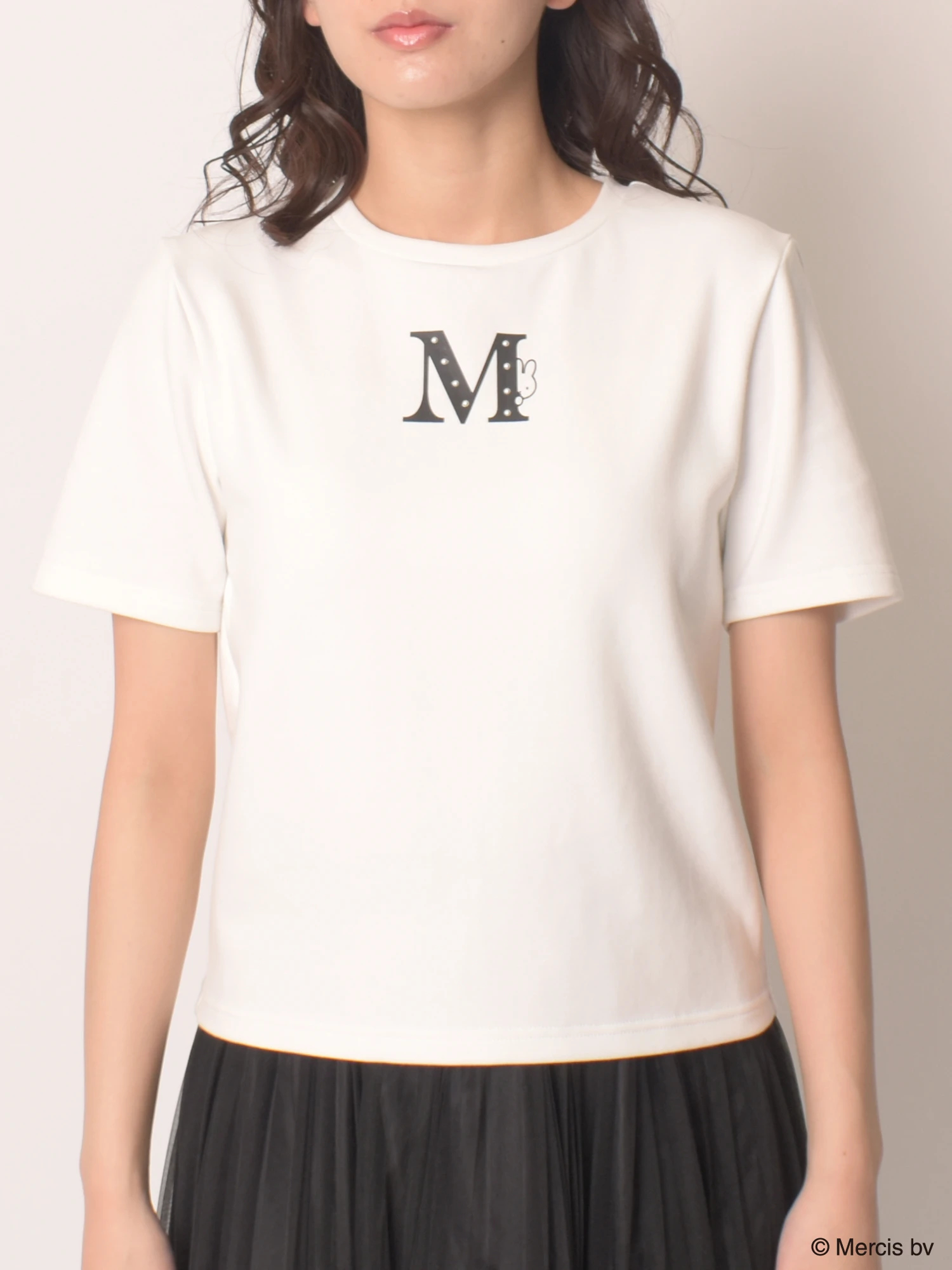 miffy パールロゴTシャツ｜Tシャツ・カットソー｜トップス｜MIIA