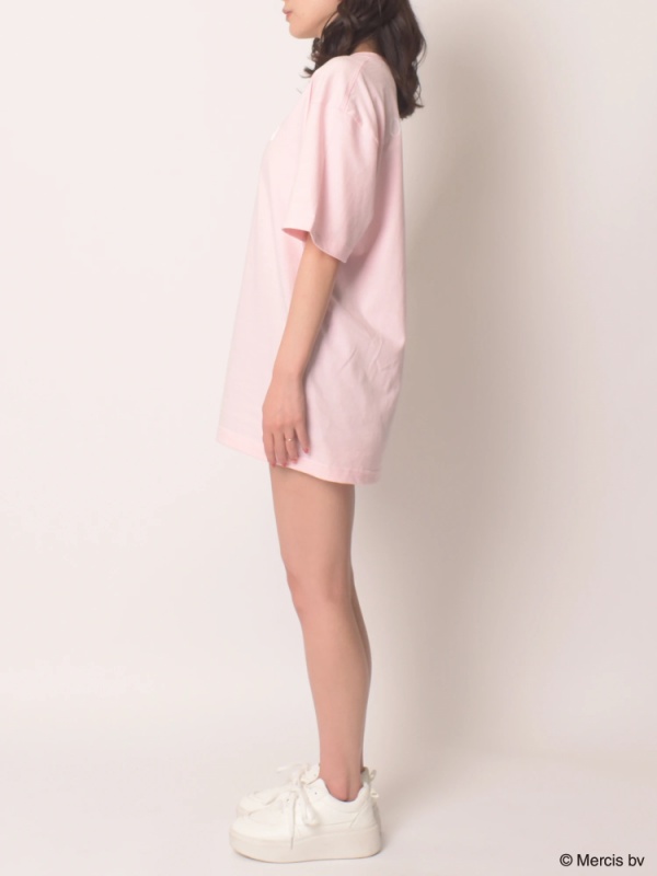 MIIA(ミーア) |miffy バイカラーロゴプリントTシャツ