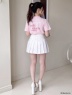 MIIA(ミーア) |miffy バイカラーロゴプリントTシャツ