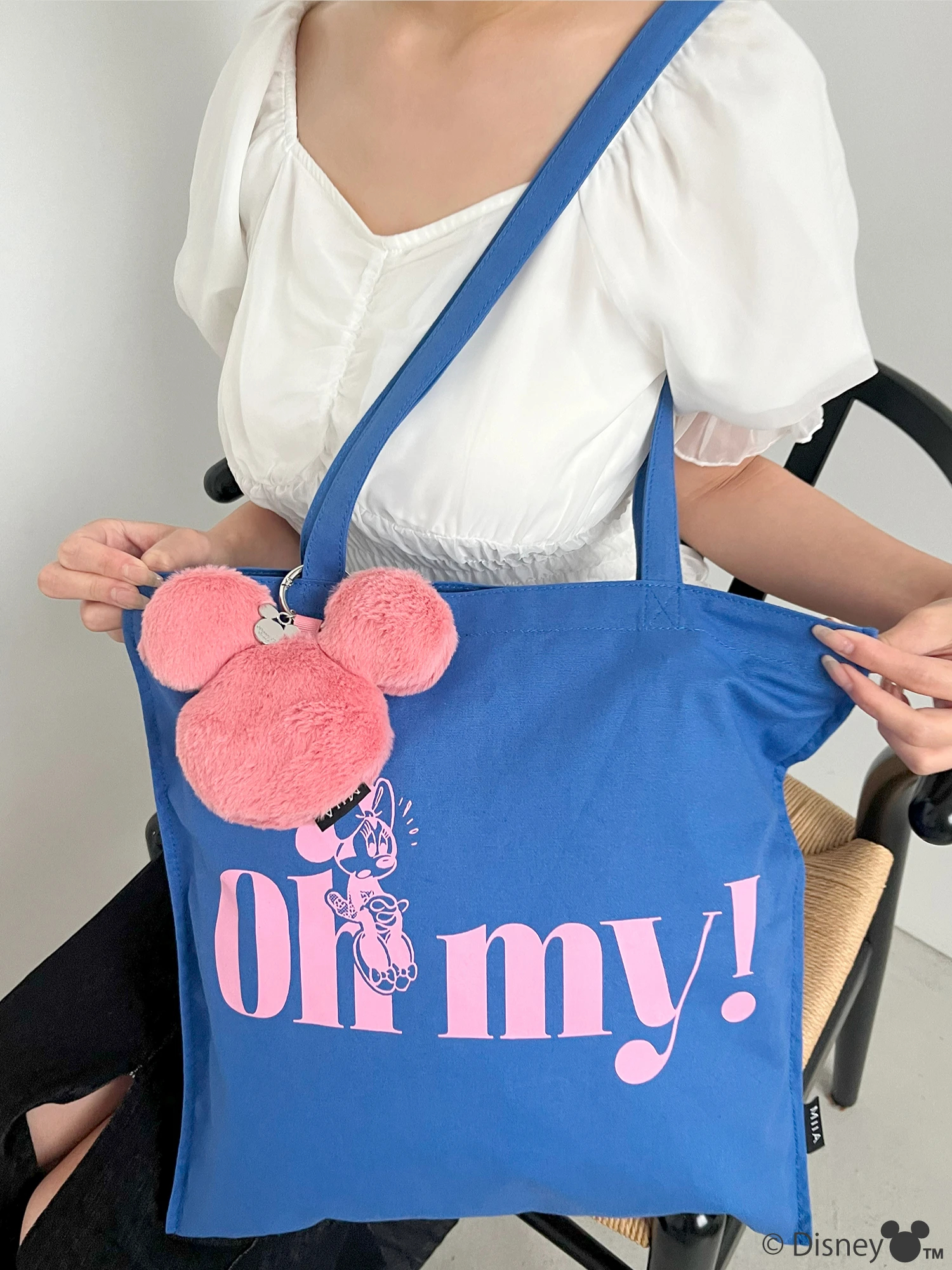 ミッフィー ミーア コラボ バッグチャーム 原宿限定 2点セット 新品未使用 ミーア & ミッフィー MIIA×miffy バッグチャーム セット ミラー