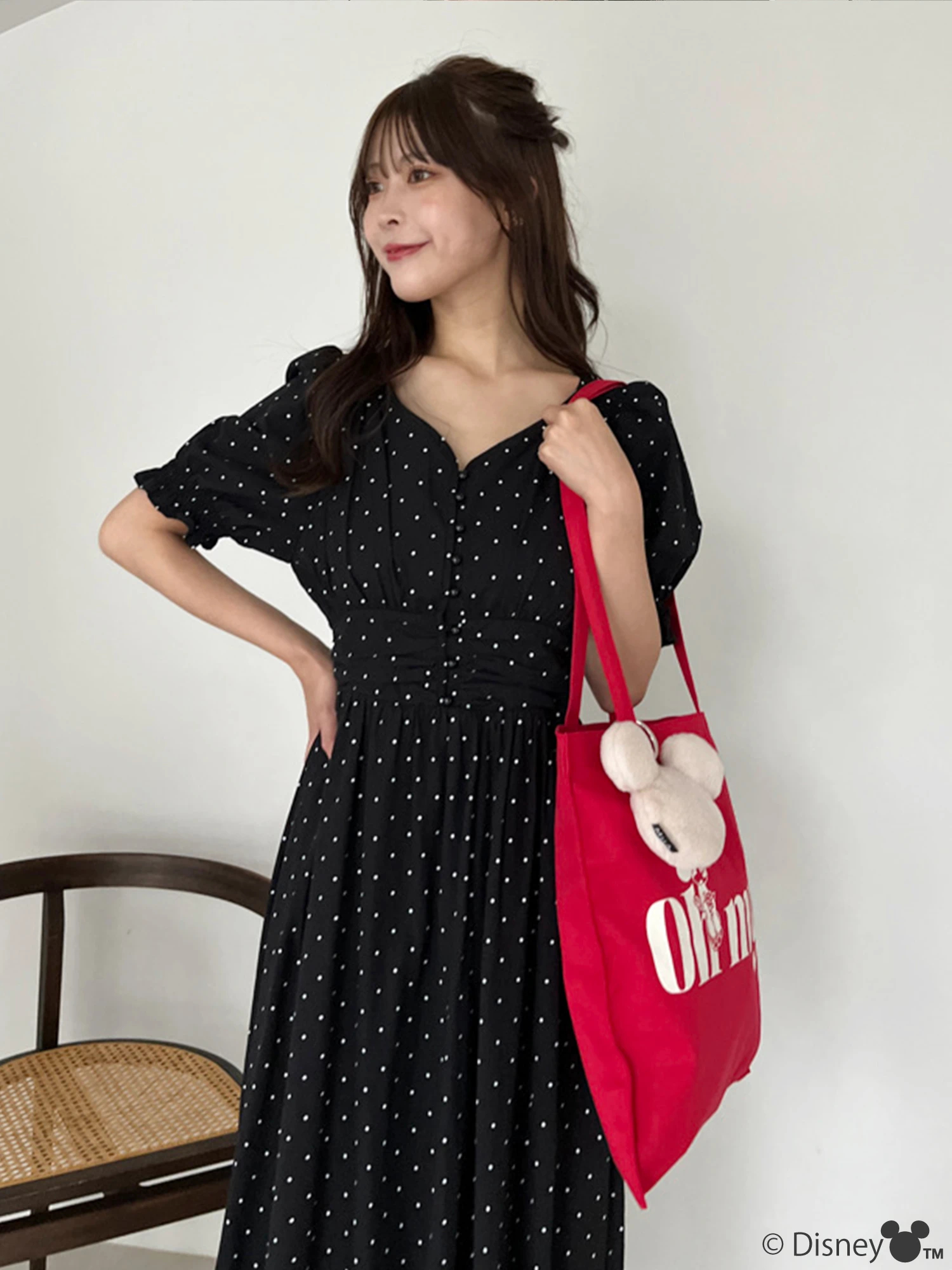 Disney/Minnie Mouse】Oh my!ロゴトート｜トートバッグ｜バッグ