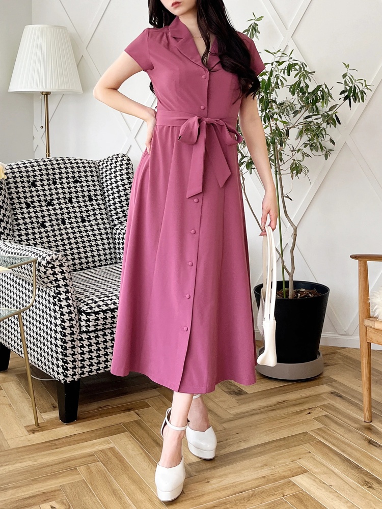 ウエストリボンシャツワンピース｜シャツワンピース｜ワンピース｜MIIA  