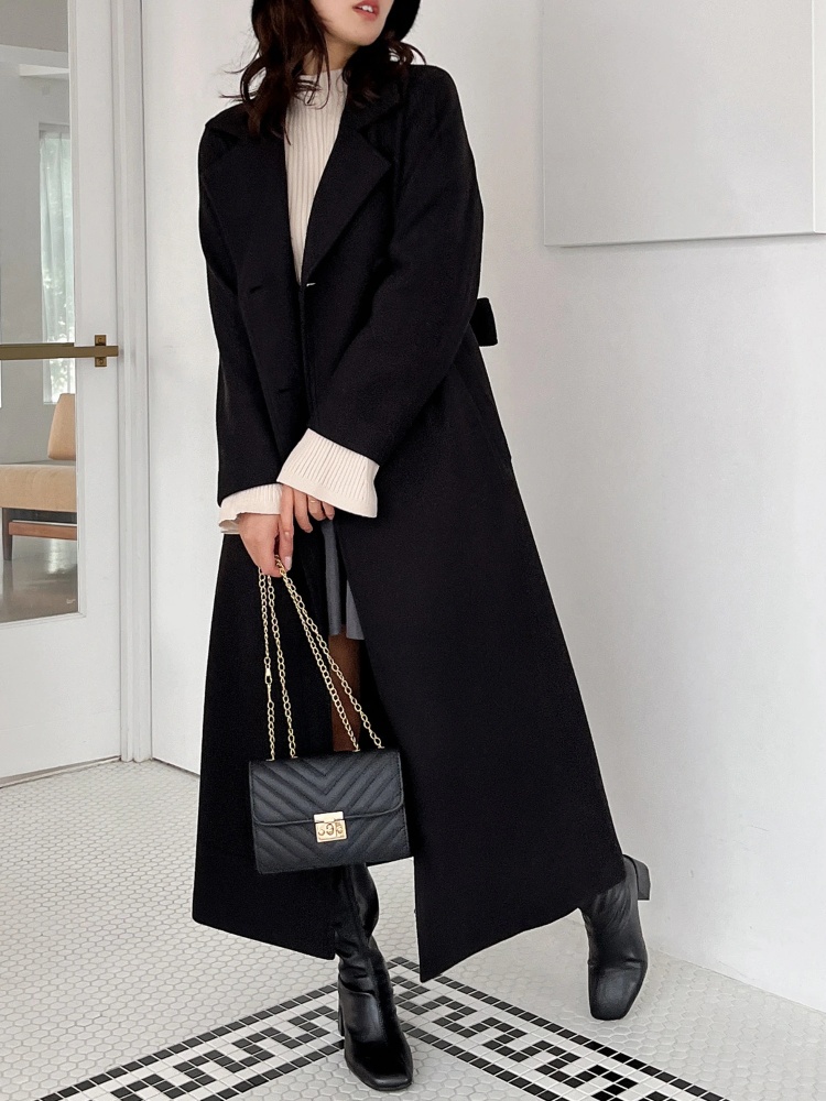 ダブルボタンウエストリボンコート｜コート｜アウター｜MIIA（ミーア  