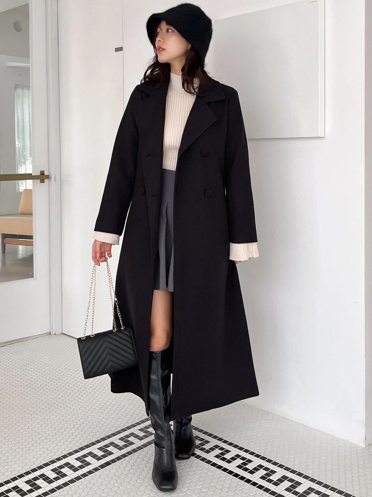 ダブルボタンウエストリボンコート｜コート｜アウター｜MIIA（ミーア  