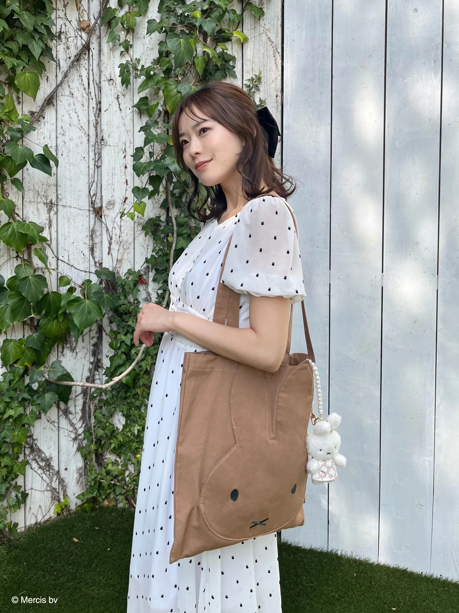 miffy 総柄フレアワンピース|ワンピース|ワンピース|MIIA miffy 総柄フレアワンピース|ワンピース|ワンピース|MIIA