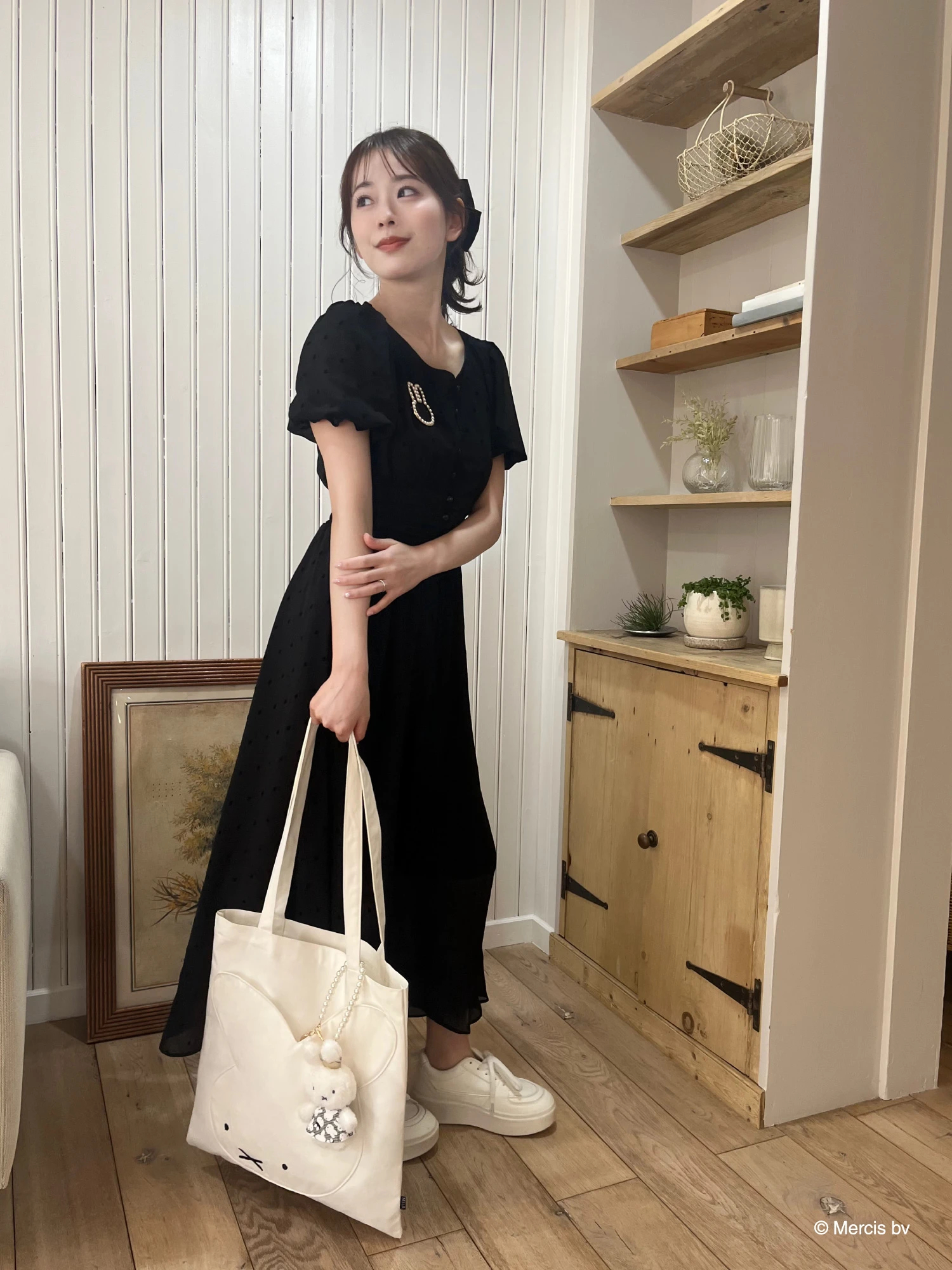 miffy 総柄フレアワンピース｜ワンピース｜ワンピース｜MIIA