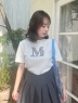 MIIA(ミーア) |miffy ドットチュールロゴTシャツ(オフホワイト)