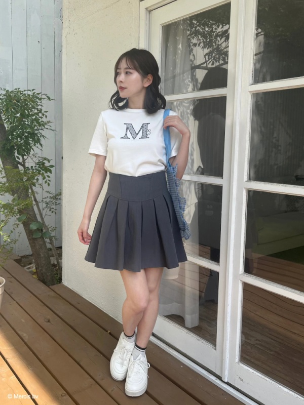MIIA(ミーア) |miffy ドットチュールロゴTシャツ