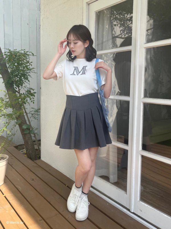 MIIA(ミーア) |miffy ドットチュールロゴTシャツ