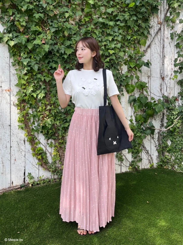 MIIA(ミーア) |miffy バイカラープリントTシャツ