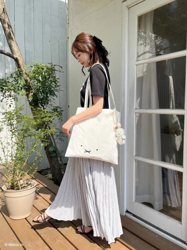 MIIA(ミーア) |miffy バイカラープリントTシャツ