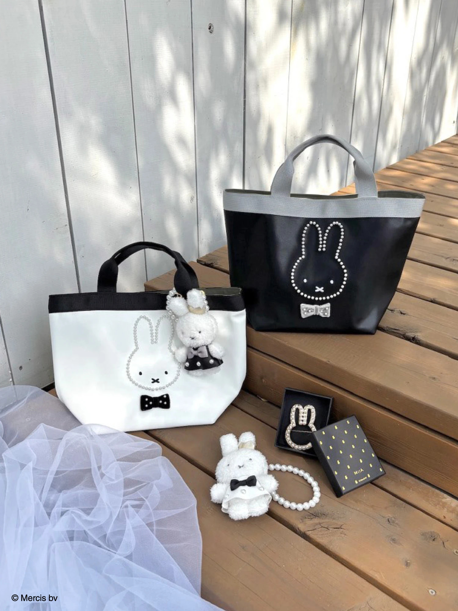 MIIA - 【新品未使用】限定　MIIA ミッフィー　パール付きバックチャーム miffy パールトリミングバッグ｜バッグ｜バッグ｜MIIA（ミーア