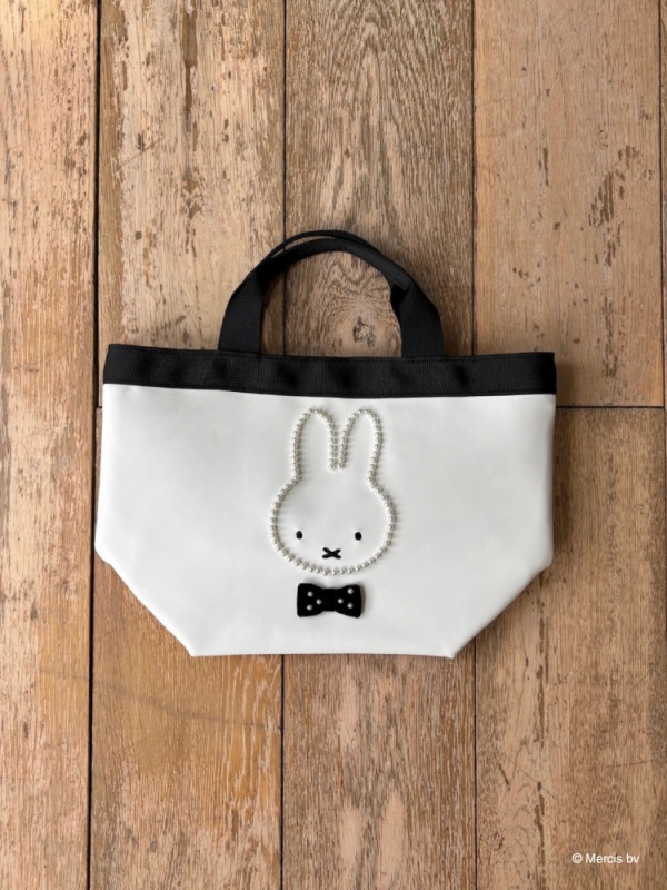 MIIA(ミーア) |miffy パールトリミングバッグ