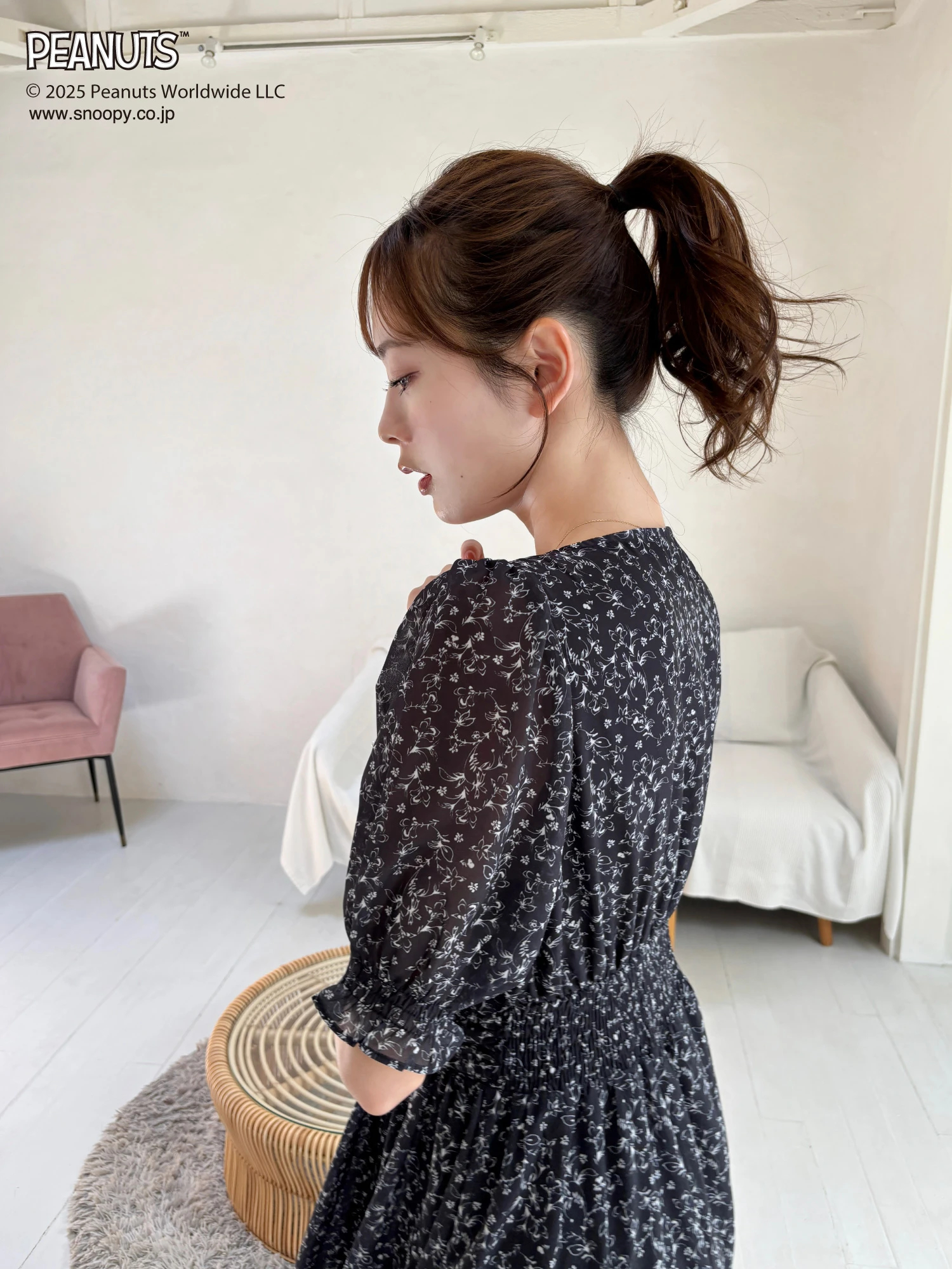 misha and puff パロマT 5Y 新品未使用★apolina ワンピ Misha & Puff Scallop Yoke Tunic Dress - Periwin