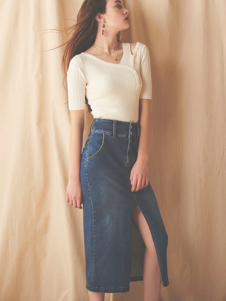 デニムロングタイトスカート スカート スカート Royal Party ロイヤルパーティ Roomy S Web Store 公式通販 Roomy S Web Store ルーミィーズウェブストア