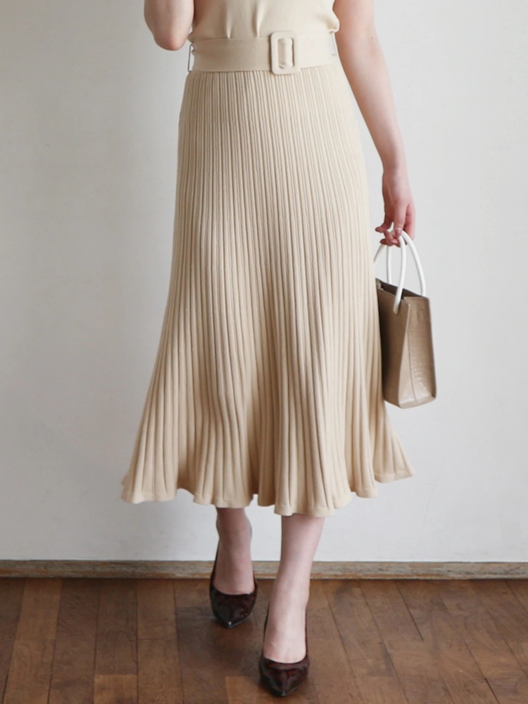 ベルト付ニットスカート スカート スカート Royal Party ロイヤルパーティ Roomy S Web Store 公式通販 Roomy S Web Store ルーミィーズウェブストア