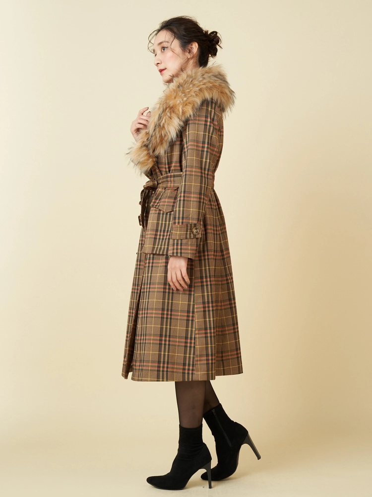 ボリュームファーカラーコート コート アウター Royal Party ロイヤルパーティ Roomy S Web Store 公式通販 Roomy S Web Store ルーミィーズウェブストア