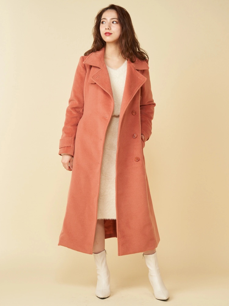 2wayスタンドカラーロングコート コート アウター Royal Party ロイヤルパーティ Roomy S Web Store 公式通販 Roomy S Web Store ルーミィーズウェブストア