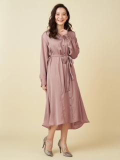 ヴィンテージサテンシャツワンピース シャツワンピース ワンピース Royal Party ロイヤルパーティ Roomy S Web Store 公式通販 Roomy S Web Store ルーミィーズウェブストア