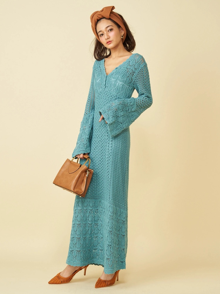 藤井サチさん関西コレクション着用 クロシェニットマキシワンピース マキシワンピース ワンピース Royal Party ロイヤルパーティ Roomy S Web Store 公式通販 Roomy S Web Store ルーミィーズウェブストア 藤井サチさん関西コレクション着用 クロシェニットマキシワンピース マキシワンピース ワンピース Royal Party ロイヤルパーティ Roomy S Web Store 公式通販 Roomy S Web Store ルーミィーズウェブストア