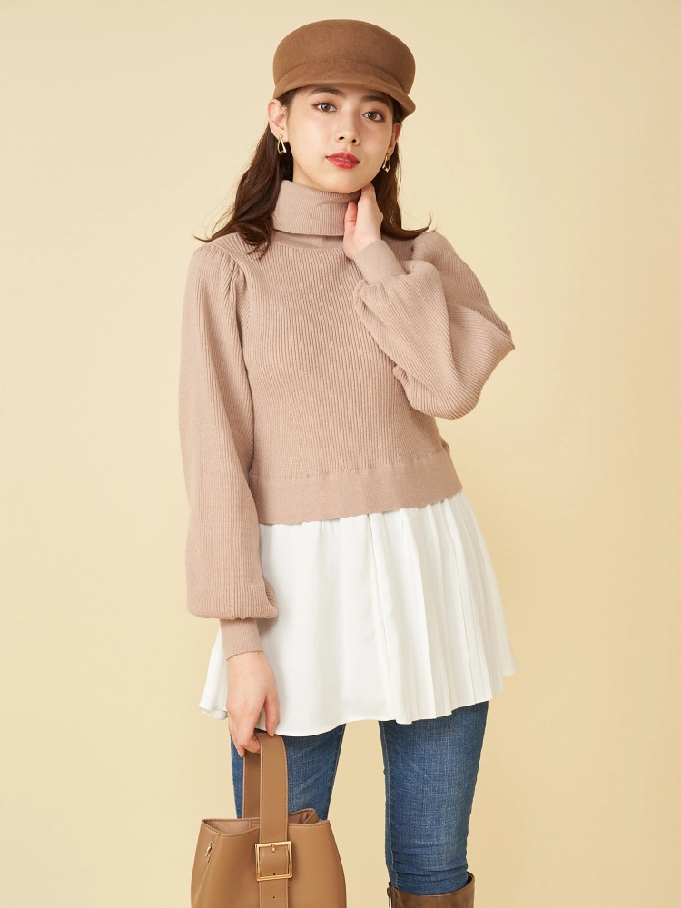 シャツドッキング長袖ニット ニット トップス Royal Party ロイヤルパーティ Roomy S Web Store 公式通販 Roomy S Web Store ルーミィーズウェブストア シャツドッキング長袖ニット ニット トップス Royal Party ロイヤルパーティ Roomy S Web Store 公式通販 Roomy S Web Store ルーミィーズウェブストア