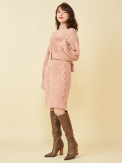 ふわふわケーブルニットワンピース ニットワンピース ワンピース Royal Party ロイヤルパーティ Roomy S Web Store 公式通販 Roomy S Web Store ルーミィーズウェブストア